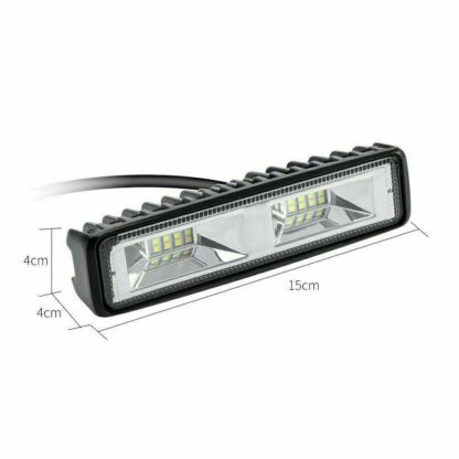 2x 48W LED Work Light Bar Flood Spot Lights Driving Lamp Offroad Car SUV 12V UK - Image 9