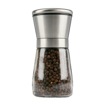 2x Pepper And Salt Grinder Set Mill Adjustable Stainless Steel Shaker Coarse - Image 6