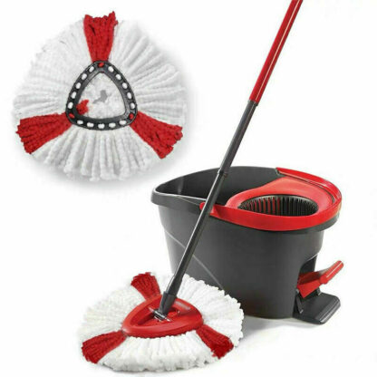 6x Replacement For Vileda Mop Heads Refill Turbo Microfibre Spin Mop Easy Wring - Image 3