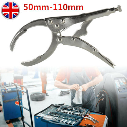 Oil Filter Adjustable Wrench Pliers Hand Removal Tool 50mm-110mm Car Motorcycle - Image 4