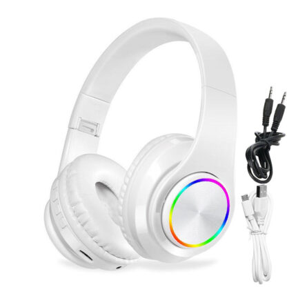 Wireless Bluetooth Headphones Over-Ear Noise Canceling All Devices - Image 2