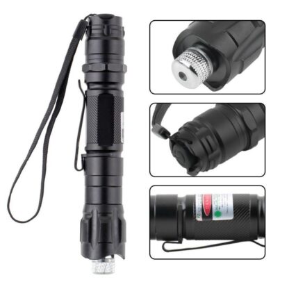 Green Laser Pointer USB Rechargeable Pen LED Flashlight Torch Visible Beam Lazer - Image 2