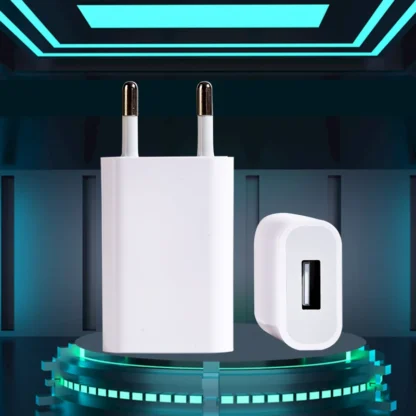 20Pcs Universal 5V 1A USB Wall Travel Charger Head Power Adapter Portable  EU Plug  Charging  For Mobile Phone MP3 7 8 Xs - Image 10