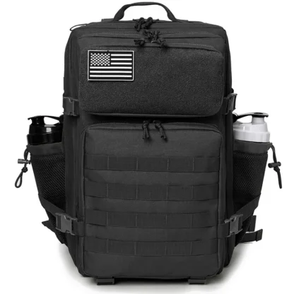 45L Tactical Backpack survival Bag Hunting MOLLE Backpack GYM For Men EDC Outdoor Hiking Rucksack Witch Bottle Holder - Image 24