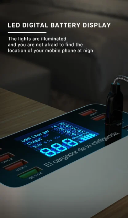 ASOMETECH 60W Quick Charge QC 3.0 4.0 USB Charger Adapter USB C Charger Phone Tablet Fast Charger For iPhone 14 13 12 Pro Xiaomi - Image 13