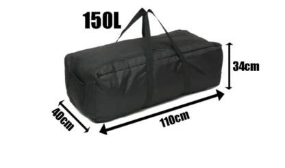 150L 100L 55L Travel Handbag Gym Bag Outdoor Men's Black Large Capacity Fitness Weekend Overnight Waterproof Sport Bags  X411D - Image 14