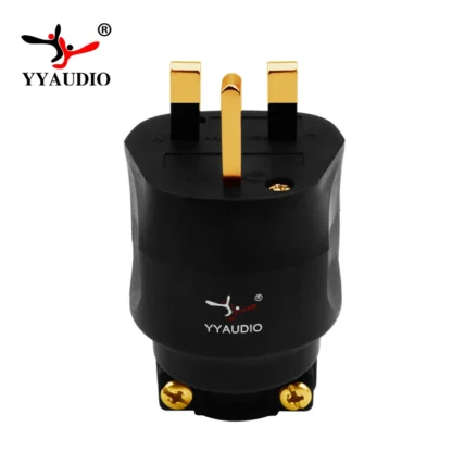1pcs UK Plug Audio HiFi DIY Hi-end Acoustic Sound System AC Power UK Electric Plug 3 Pin UK British Plug Fuse Connector Adapter - Image 4