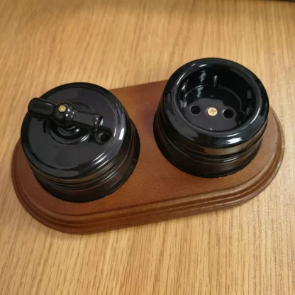 High quality home decoration European ceramic socket wall power supply EU 16A - Image 16