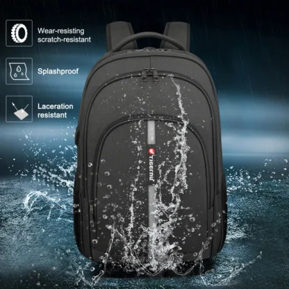 Lifetime Warranty Large Capacity Backpack 15.6inch Laptop Backpack Anti Theft Men Backpack College Schoolbag Travel Bag For Men - Image 4