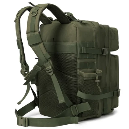 45L Tactical Backpack survival Bag Hunting MOLLE Backpack GYM For Men EDC Outdoor Hiking Rucksack Witch Bottle Holder - Image 22
