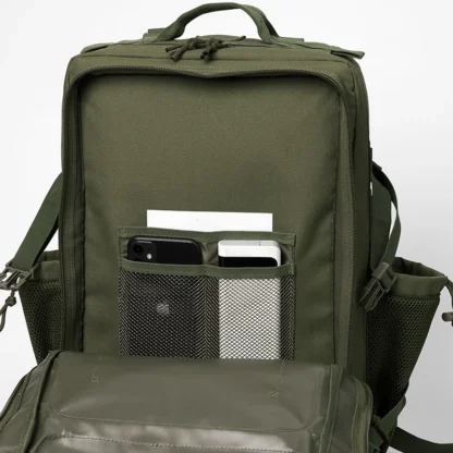 45L Tactical Backpack survival Bag Hunting MOLLE Backpack GYM For Men EDC Outdoor Hiking Rucksack Witch Bottle Holder - Image 40