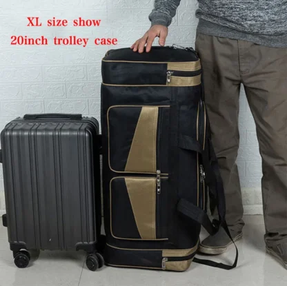 60L 90L Travel Duffle Handbags Large Traveling Tas For Women Men Gym Fitness Luggage Outdoor Bag Sack Trip Shoulder Pack XA15WD - Image 15