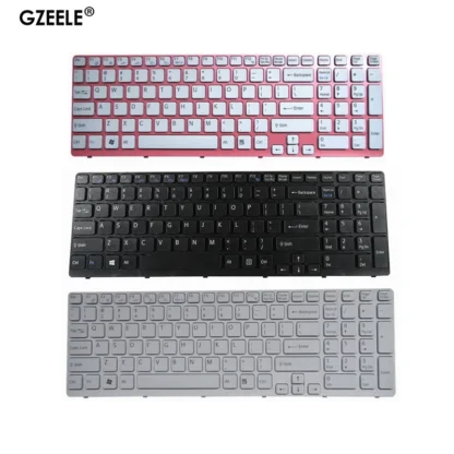 US/RU/UK New for SONY VAIO SVE 15 series SVE15111 SVE1511 SVE15 SVE15113 laptop Black Keyboard US version