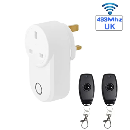 433 Mhz Wireless Remote Control Switch AC220V 15A UK Smart Socket And Rf Universal Plug With Electrical Outlets For Light/Led - Image 8