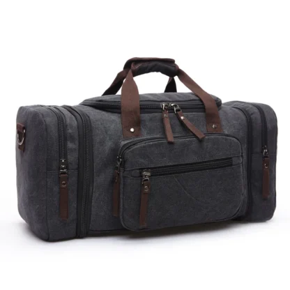 MARKROYAL Canvas Travel Bags Large Capacity Carry On Luggage Bags Men Duffel Bag Travel Tote Weekend Bag Dropshipping - Image 8