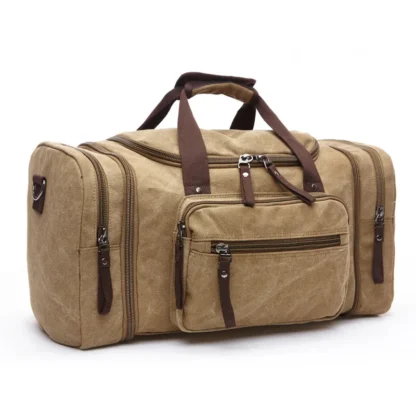MARKROYAL Canvas Travel Bags Large Capacity Carry On Luggage Bags Men Duffel Bag Travel Tote Weekend Bag Dropshipping - Image 10