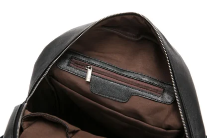 Fashion Rivet Backpack Men Alligator PU Leather Men's Backpacks Laptop Bag Rock Hip-Hop Travel Backpack Male Student School Bag - Image 23