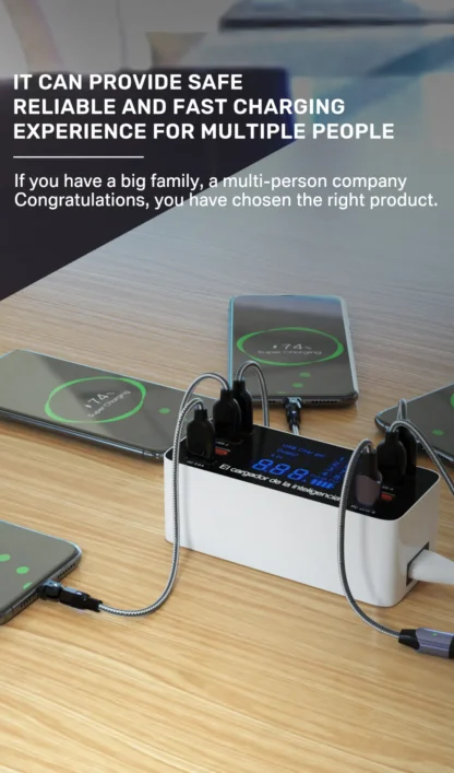 ASOMETECH 60W Quick Charge QC 3.0 4.0 USB Charger Adapter USB C Charger Phone Tablet Fast Charger For iPhone 14 13 12 Pro Xiaomi - Image 12