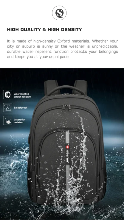 Lifetime Warranty Large Capacity Backpack 15.6inch Laptop Backpack Anti Theft Men Backpack College Schoolbag Travel Bag For Men - Image 12