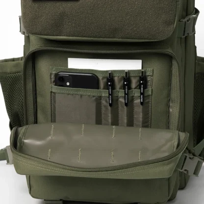 45L Tactical Backpack survival Bag Hunting MOLLE Backpack GYM For Men EDC Outdoor Hiking Rucksack Witch Bottle Holder - Image 39