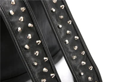 Fashion Rivet Backpack Men Alligator PU Leather Men's Backpacks Laptop Bag Rock Hip-Hop Travel Backpack Male Student School Bag - Image 16