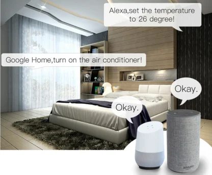 16A WiFi Air Conditioner Wall Plug Socket Outlet Companion IR Remote Controller Smart Life Tuya Work with Alexa Google UK US DE - Image 19