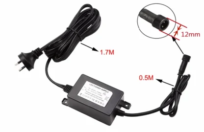 IP67 Waterproof DC12V 5W Transformer Power Supply Driver for LED Light  Outdoor or Indoor Lamp EU,US,UK,AU plug - Image 8