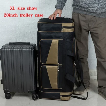 60L 90L Travel Duffle Handbags Large Traveling Tas For Women Men Gym Fitness Luggage Outdoor Bag Sack Trip Shoulder Pack XA15WD - Image 5