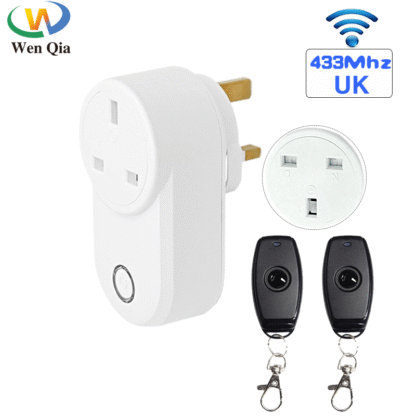 433 Mhz Wireless Remote Control Switch AC220V 15A UK Smart Socket And Rf Universal Plug With Electrical Outlets For Light/Led - Image 16