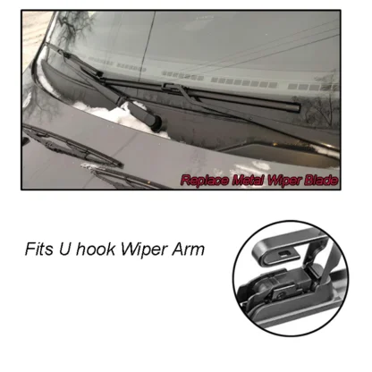 Erick's Wiper Front & Rear Wiper Blades Set Kit For Honda Civic 7 Hatchback 2000 - 2006 Windshield Windscreen Window 24"+14"+12" - Image 2