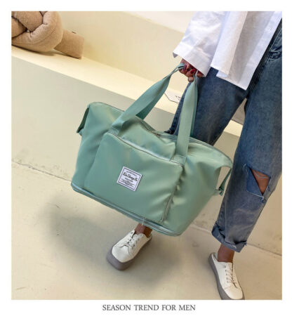 Foldable Travel Bag Female Portable Large Capacity Maternity Storage Short DistanceTravel Duffel Swim Fitness Bag Bolsos Grandes - Image 18