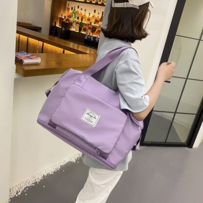 Foldable Travel Bag Female Portable Large Capacity Maternity Storage Short DistanceTravel Duffel Swim Fitness Bag Bolsos Grandes - Image 27