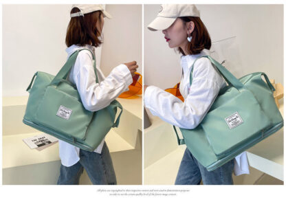 Foldable Travel Bag Female Portable Large Capacity Maternity Storage Short DistanceTravel Duffel Swim Fitness Bag Bolsos Grandes - Image 17