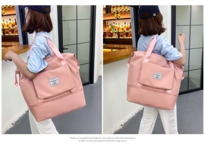 Foldable Travel Bag Female Portable Large Capacity Maternity Storage Short DistanceTravel Duffel Swim Fitness Bag Bolsos Grandes - Image 21