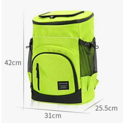 Refrigerator Bags Soft Insulated Cooler Backpack Thermal Isothermal Fridge Travel Outdoor Beach Ice Beer Backpack 30L - Image 9