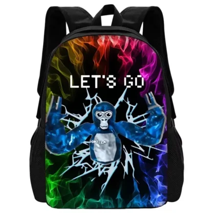 Novelty Cool Gorilla tag Child School Backpack With Shoulder Bag Pencil Bags School Bags for Boys Girls Best Gift - Image 21