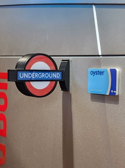 Uk London Underground Creative Light-Up Fridge Magnet Oyster Card Spain Madrid Milan Metro Light Box Tourist Souvenir - Image 17