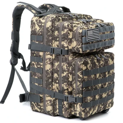 45L Tactical Backpack Molle for survival Assault Pack CCW 3 Day survival Bag Hiking Treeking Rucksack heavy duty backpack - Image 7
