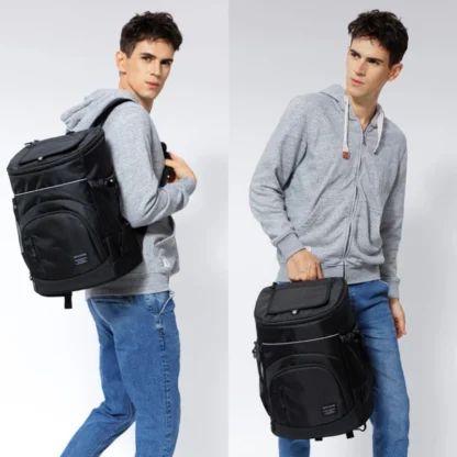Refrigerator Bags Soft Insulated Cooler Backpack Thermal Isothermal Fridge Travel Outdoor Beach Ice Beer Backpack 30L - Image 4