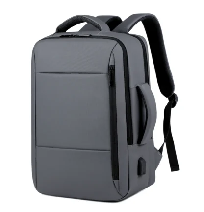 Men Large Capacity Backpack USB Charging Male Laptop Bagpack Waterproof Business Travel Back Pack Luggage Bag Mochila - Image 8
