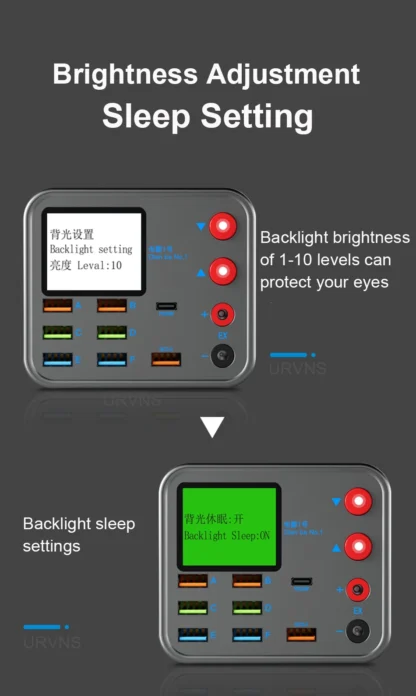 8 Port USB PD Fast Charging Wireless Charger With Anti Short Circuit Repair Function Mobile Phone Power For iPhone 15 13 Xiaomi - Image 5
