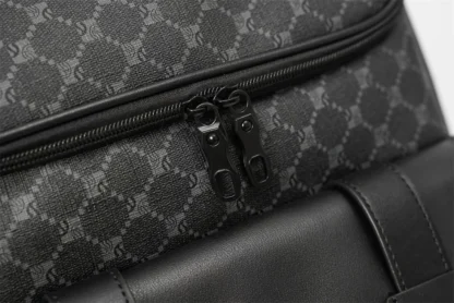 Retro Plaid Backpacks Men Large Capacity Travel Backpack Schoolbags Fashion Luxury Design Men's Backpack 15 inch Laptop Bag - Image 18