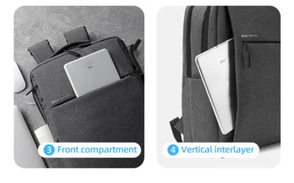 40L Laptop Backpack Durable 17 Inch for Men Women with USB Charger Port & Luggage Sleeve Sturdy College Rucksack Bag For Macbook - Image 17