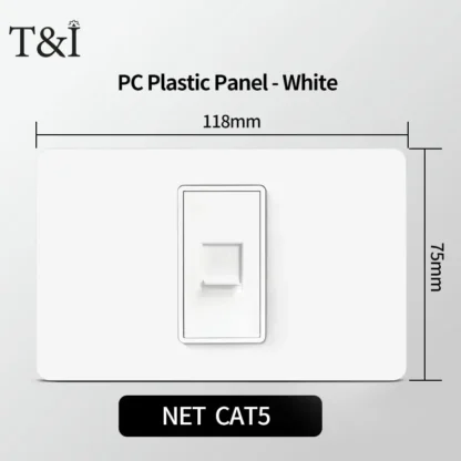 118 PC plastic panelBrazil Mexico Universal USB Type-C 20W Fast Charging Wall Outlet Plug PC Panel Electric Light Switch Office - Image 9