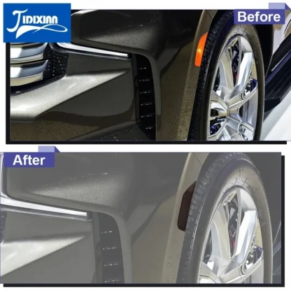 JIDIXIAN Car Front Wheel Eyebrow Light Lamp Decoration Cover for Chevrolet Suburban 2020 Up for Tahoe 2021 for GMC Yukon 2021 Up - Image 2