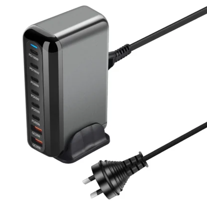 8-port 500W GaN Desktop Charger USB Type C PD Charger USB 3.0 Fast Mobile Charger For Samsung S24 Xiaomi iPhone16 15 pro - Image 10