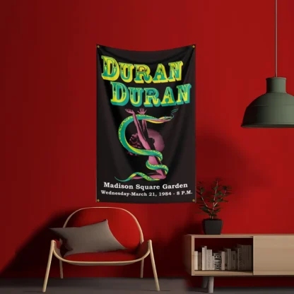 3x5 Ft Duran Duran Band Concert Flag Polyester Printed Flags Banner Tapestry for Room Garage Decor Concert Flag - Image 10