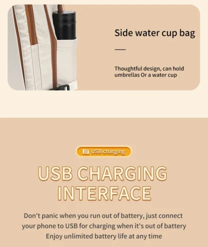 Travel Backpack 40x20x30 Cabin Plane Waterproof Expandable Weekender Laptop With USB Port Ryanair Carry-On Women Men Backpack - Image 23