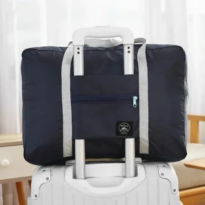 Luggage bag, travel tote bag, travel storage bag, large capacity shoulder bag, women's waterproof bag - Image 2