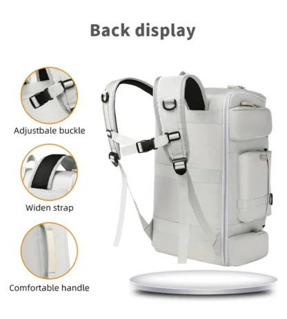 Travel Backpack Business Bag Wet and Dry Separation Shoulder Bags Multi-compartment Daypack Large Capacity Outdoor Backpack Pack - Image 19